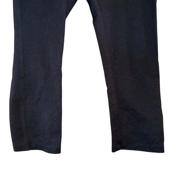 AMERICAN GIANT No BS Ponte Slim Pants Mid Rise Crop Leggings Black Size 2 Petite - Picture 9 of 13